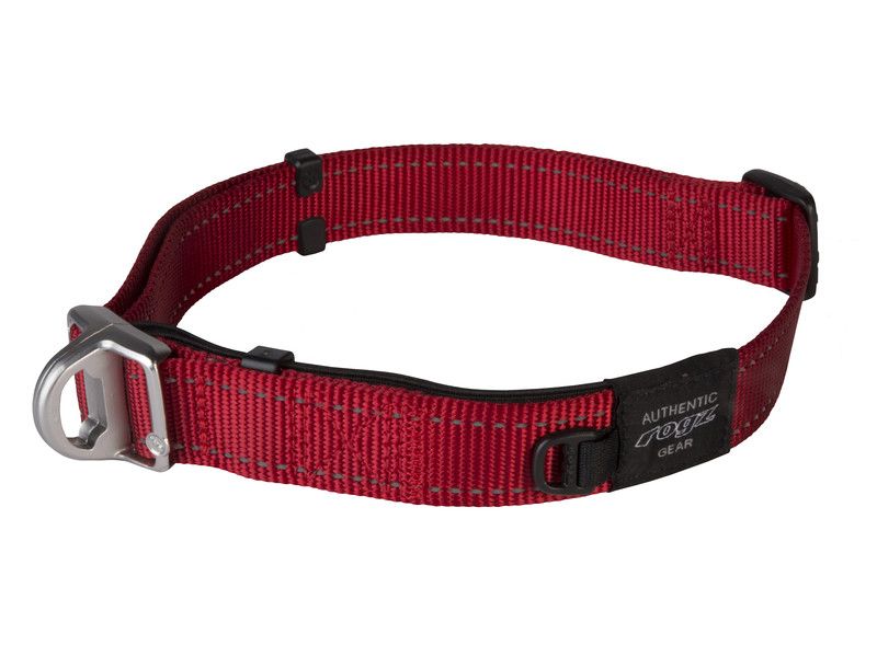 Rogz Safety Collar Xl Red