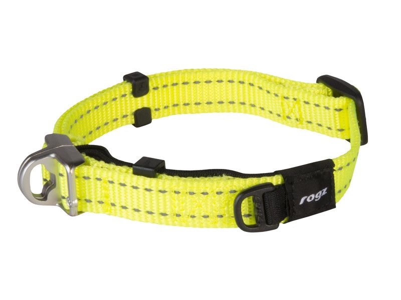 Rogz Safety Collar Medium Yellow