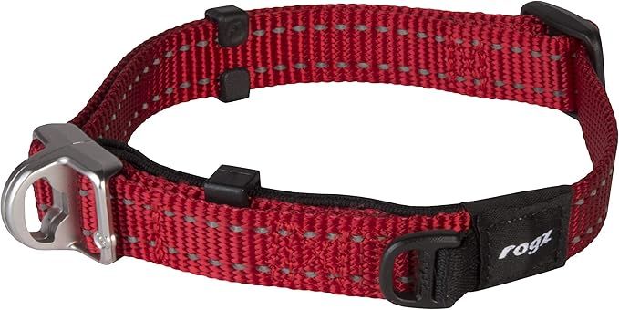 Rogz Safety Collar Medium Red