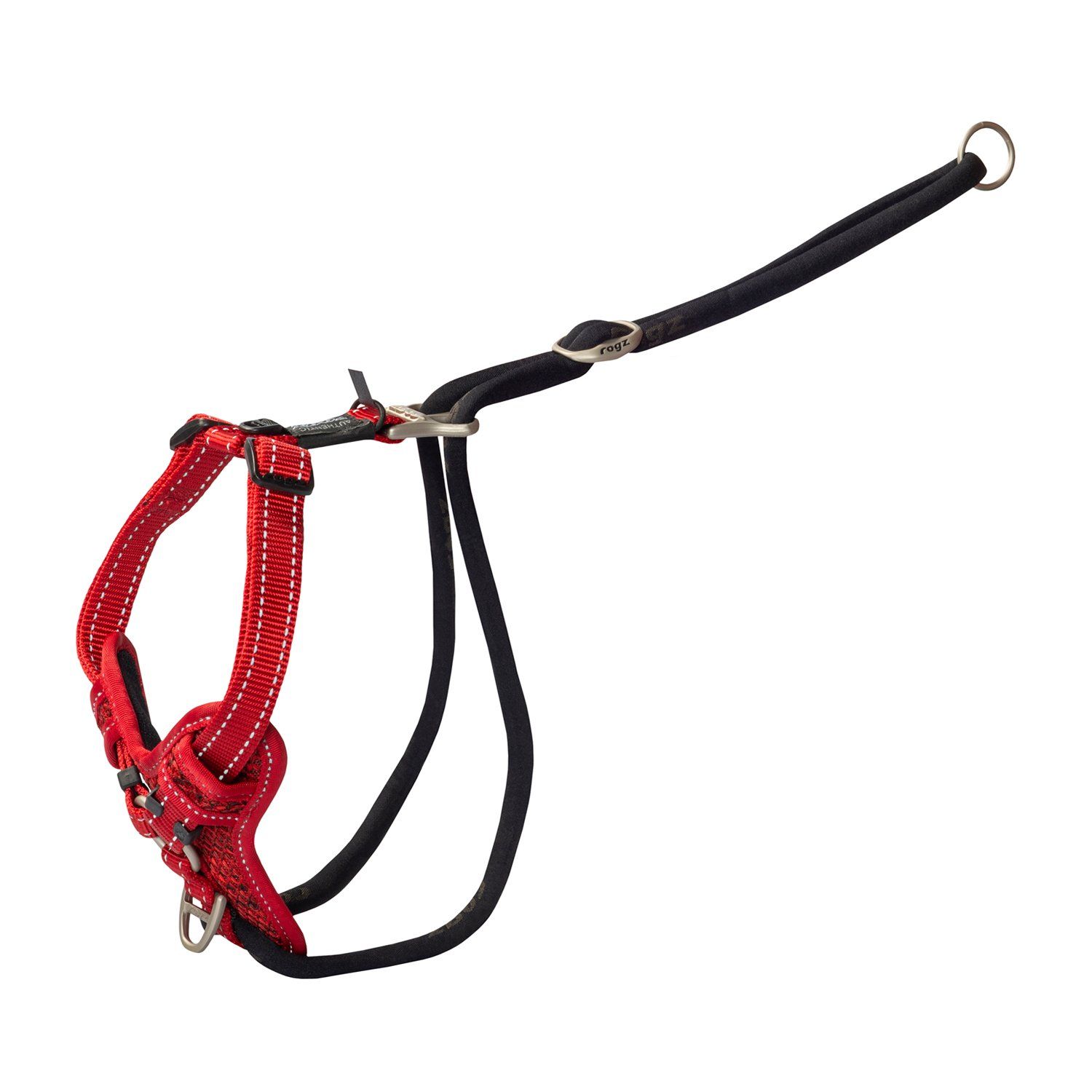 Rogz Stop Pull Harness Large Red 45-75cm