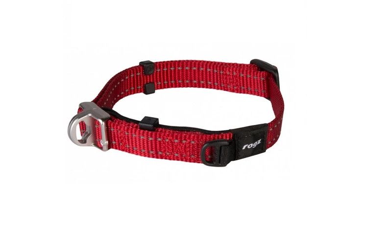 Rogz Safety Collar Large Red