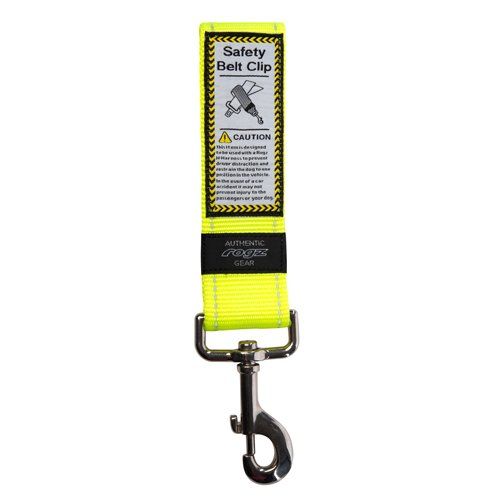 Rogz Car-Safe Seat Belt Clip Yellow