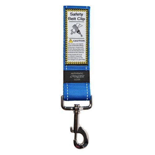 Rogz Car-Safe Seat Belt Clip Blue