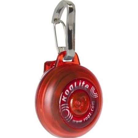 Rogz Roglite Safety Light Red
