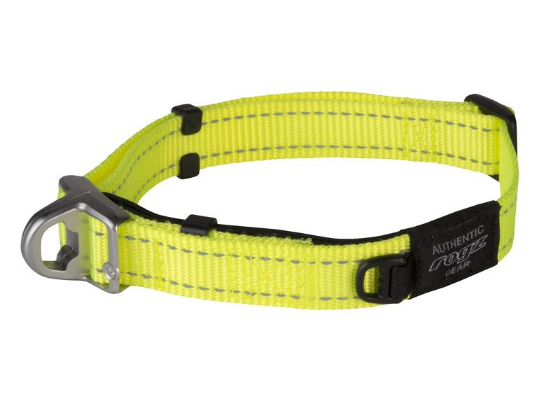 Rogz Safety Collar Large Yellow