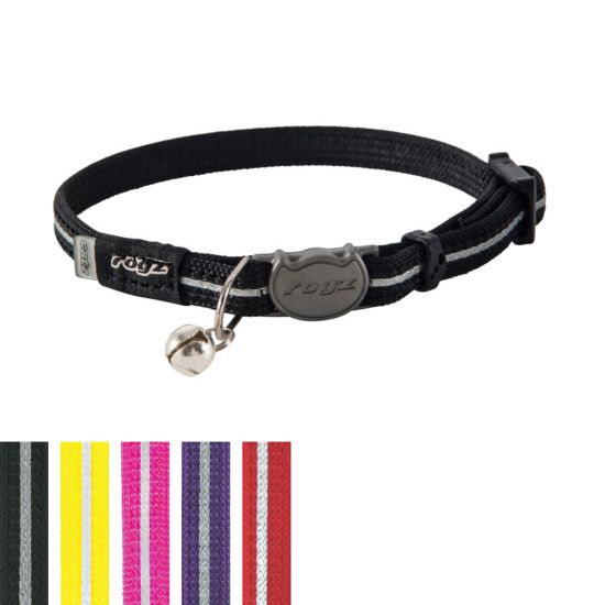 Rogz Alleycat Safety Collar Purple