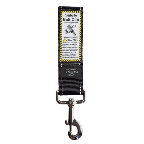 Rogz Car-Safe Seat Belt Clip Black