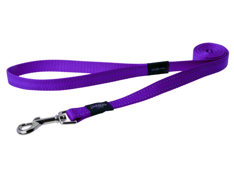 Rogz Classic Lead X-Large Purple Reflective  xl