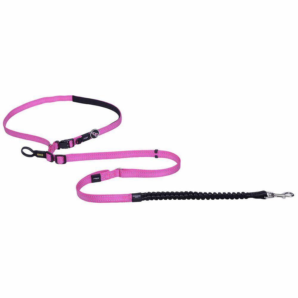 Rogz Handsfree Lead X-Large Pink