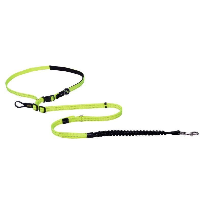 Rogz Handsfree Lead Large Yellow