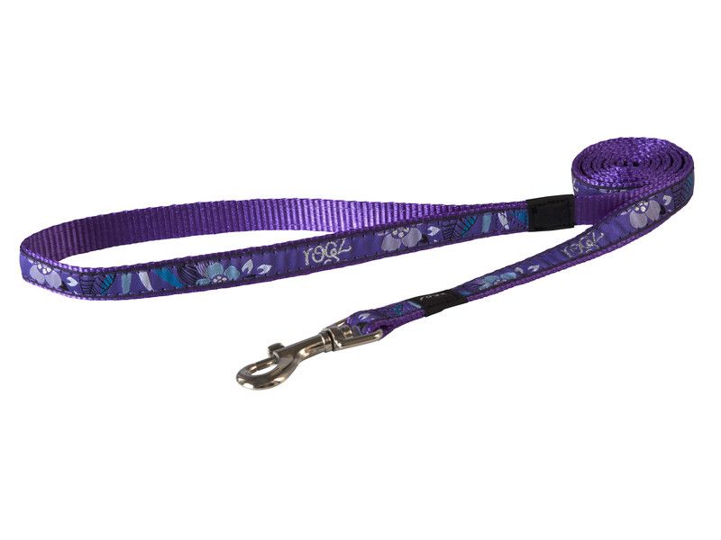 Rogz Fancy Dress Lead Purple Forest Medium