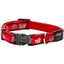 Rogz Fancy Dress Collar Red Bone Small