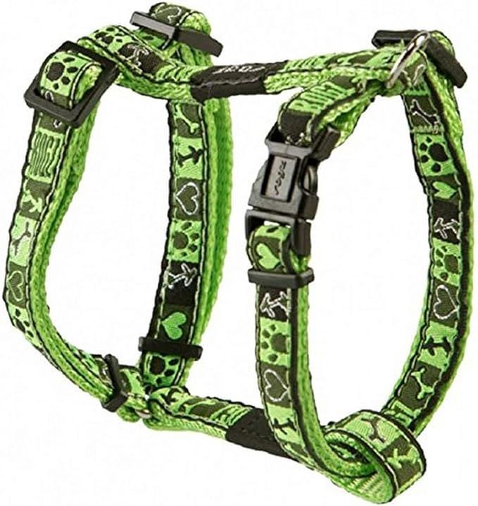 Rogz Fancy Dress Harness Lime Juice Large