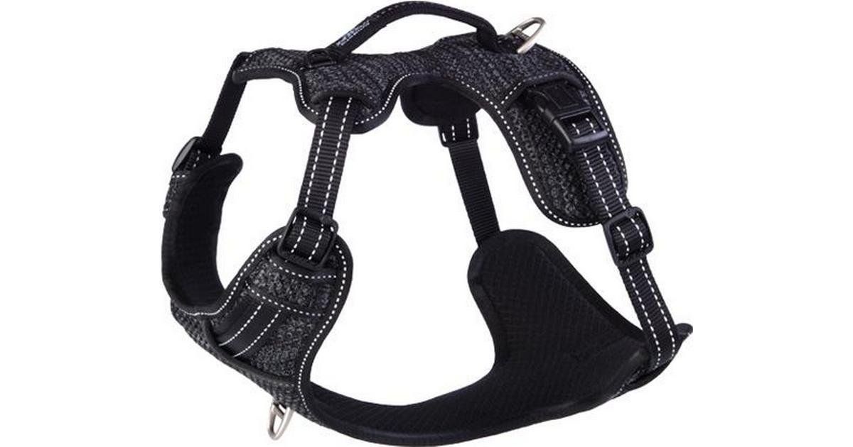 Rogz Explore Padded Harness Small Black Reflective