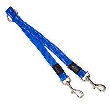 Rogz Double Split Lead Medium Blue