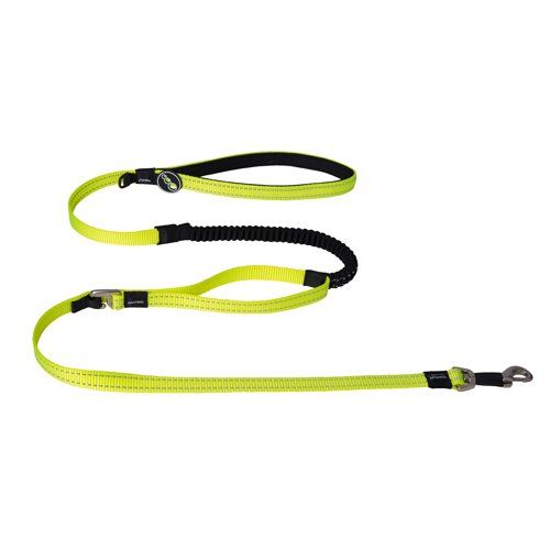 Rogz Control Shock Absorbing Bungee Lead Medium Yellow