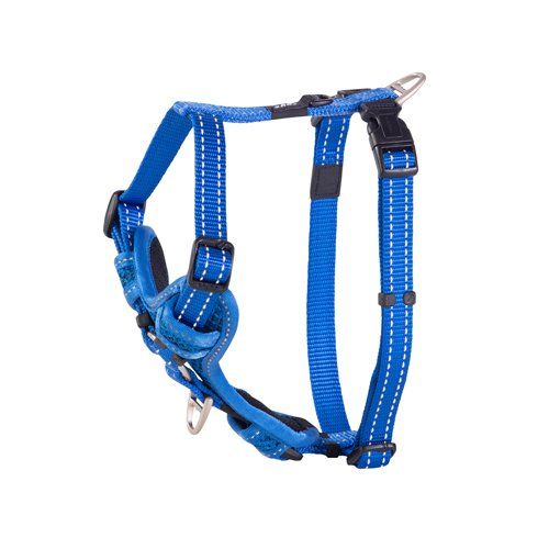 Rogz Control Harness Padded Med Bl