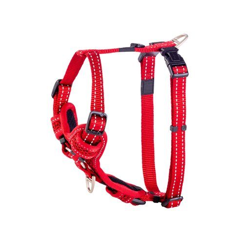 Rogz Control Harness Padded Med Red