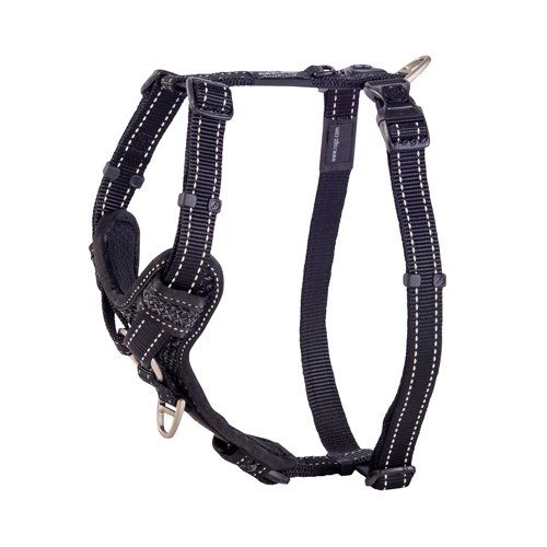 Rogz Control Harness Padded Lge Bk