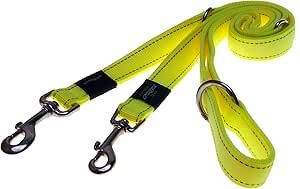 Rogz Classic Lead Large Yellow Reflective