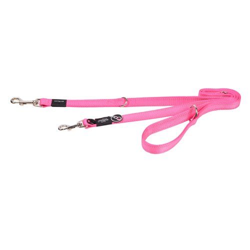 Rogz Classic Lead Large Pink Reflective