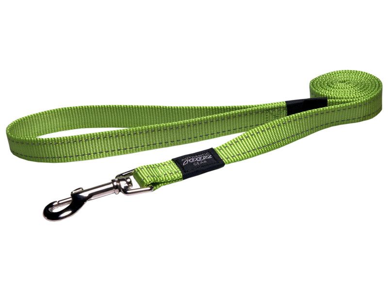 Rogz Classic Lead Lime Reflective Xlarge Lime