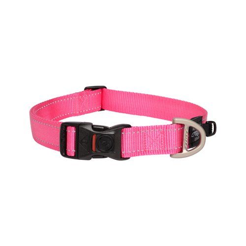 Rogz Classic Collar X-Large Pink Reflective