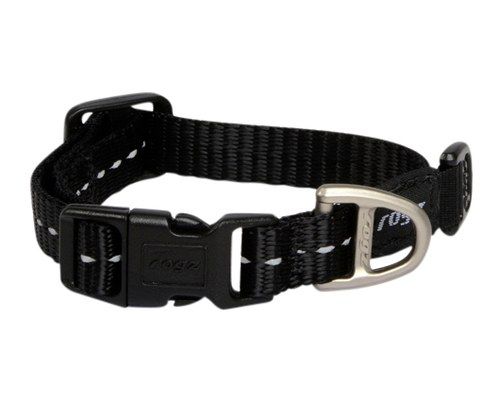 Rogz Classic Collar X-Small Black Reflective
