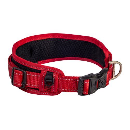 Rogz Classic Collar Padded X-Large Red Reflective