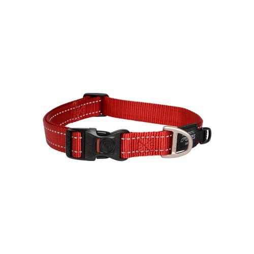 Rogz Classic Collar Large Red Reflective