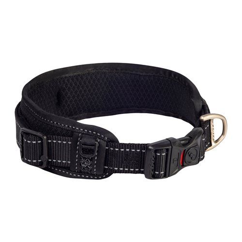 Rogz Classic Collar Padded X-Large Black Reflective