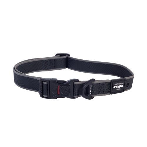Rogz Amphibian Classic Collar Xlg Black