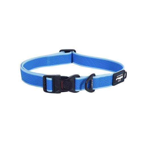 Rogz Amphibian Classic Collar Lrg Blue