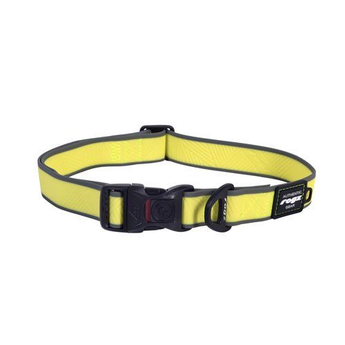 Rogz Amphibian Classic Collar Xlg Yellow