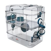 Rody3 Duo Hamster Cage 2-Story Blue 41 X 27 X 40.5 Cm