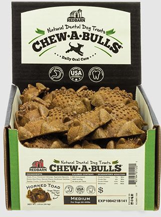 Red Barn Chew A Bulls Horned Toad Medium Dog (Each)