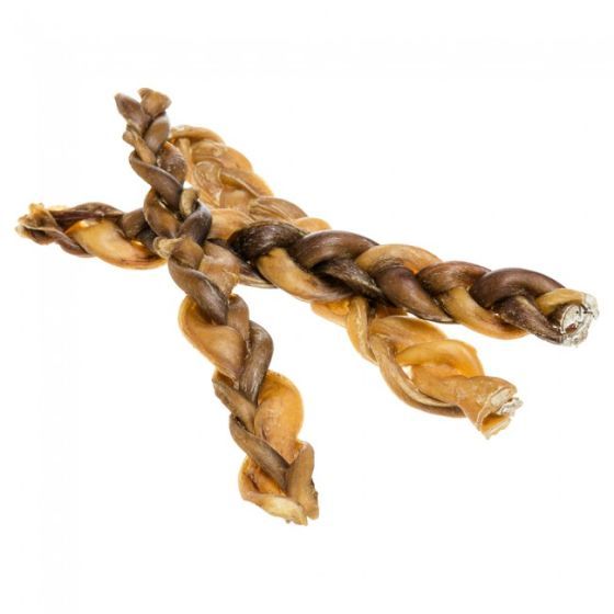 Red Barn Braided Bully Stick Dog 12 Inch