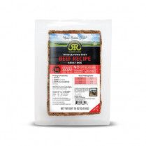 Raised Right Beef Recipe Frozen Dog Food 1 lb