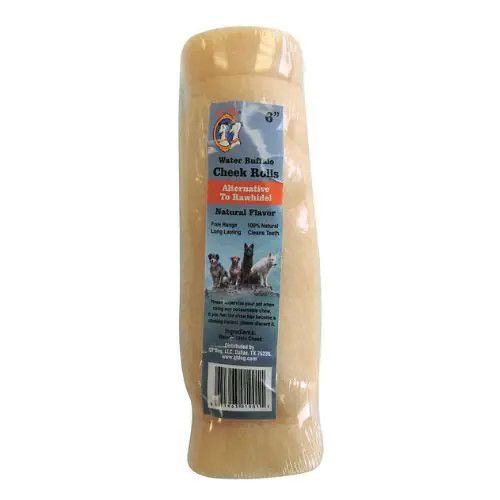 Qt Water Buffalo Cheek Rolls 6 Inch