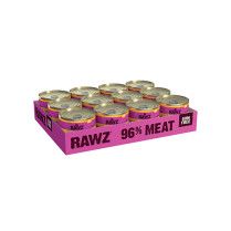 Rawz 96% Rabbit and Pumpkin Pate Wet Cat Food 5.5 oz
