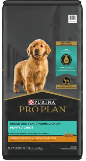 Purina Pro Plan Development Shredded Blend Puppy Chicken &amp; Rice 15.4 kg