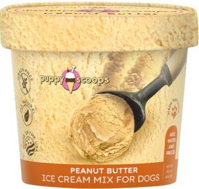Puppy Scoops Ice Cream Mix Peanut Butter