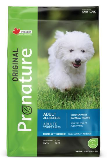 Pronature Original Adult All Breeds Chicken With Oatmeal Dog 11.3kg