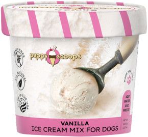 Puppy Scoops Vanilla Flavour Ice Cream For Dogs