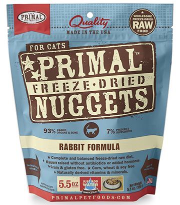 Primal Freeze Dried Rabbit Cat 5.5Oz