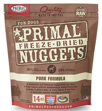 Primal Freeze Dried Pork Dog 14Oz
