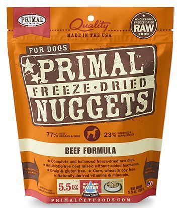 Primal Freeze Dried Beef Dog 5.5Oz