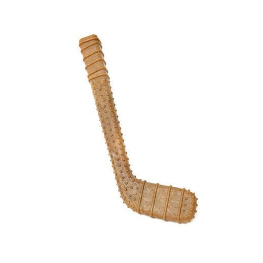 PowerBone Nylon &amp; Bamboo Chew Hockey Stick Dog 12 Inch