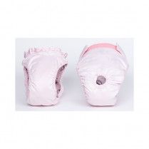 PoochPants Reusable Diapers Pink Medium