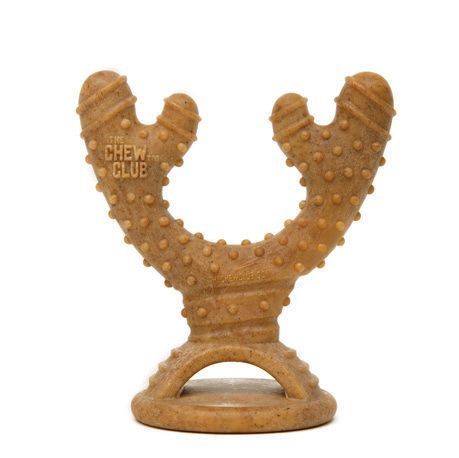 Powerbone Nylon &amp; Bamboo Chew Antler Dog 5.5 Inch
